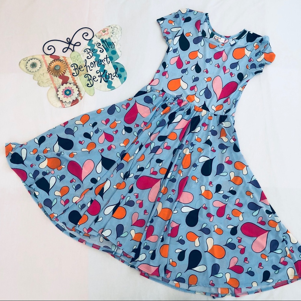 Lularoe dotdot smile dress!
